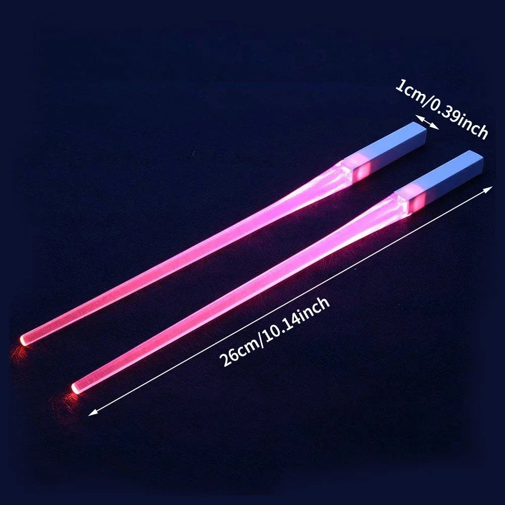 Glowing Chopsticks